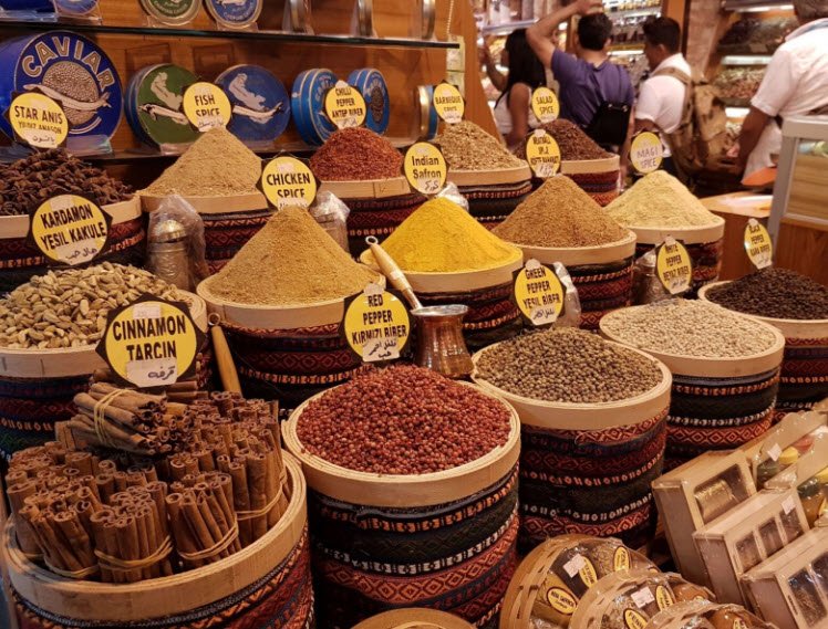 Spice Bazaar &amp; Grand Bazaar, Istanbul, Turkey